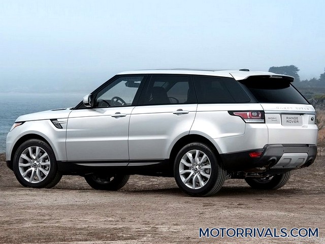 2017 Land Rover Range Rover Sport Side Rear View