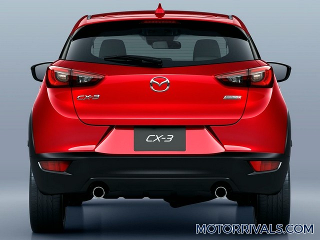 2016 Mazda CX-3 Rear View