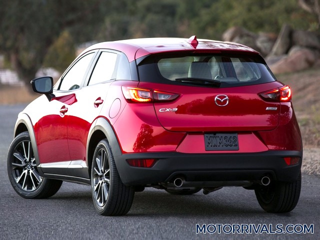 2016 Mazda CX-3 Rear Side View
