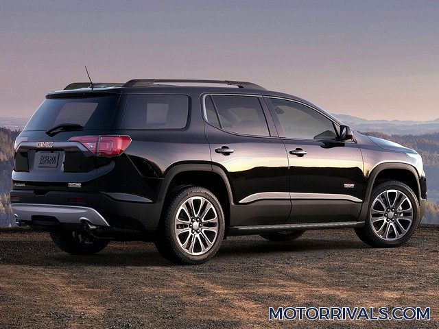 2017 GMC Acadia Side Rear View