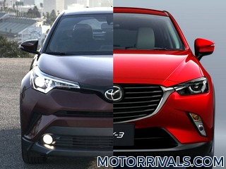 2018 Toyota C-HR vs 2017 Mazda CX-3