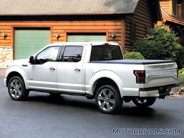 2016 Ford F-150 Side Rear View