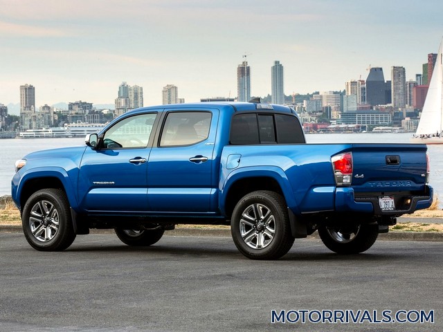 2016 Toyota Tacoma Side Rear View