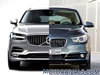 2017 Volvo V90 Estate vs 2016 BMW 5 Series Gran Turismo
